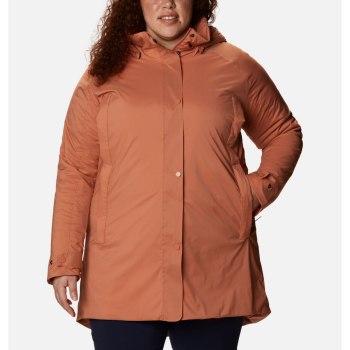 Columbia Ženske Jakne - Dawn Watch Plus Size Roze | NBZR-61853